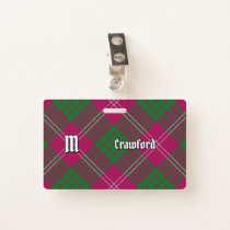 Clan Crawford Tartan Badge