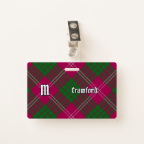 Clan Crawford Tartan Badge