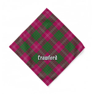 Clan Crawford Tartan Bandana