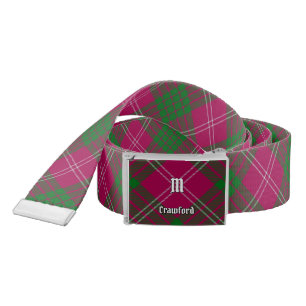 Clan Crawford Tartan Belt