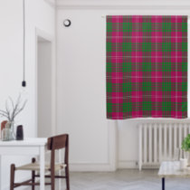 Clan Crawford Tartan Blackout Curtains