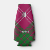 Clan Crawford Tartan Bottle Cooler (Front)