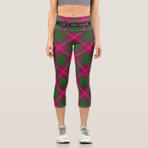 Clan Crawford Tartan Capri Leggings