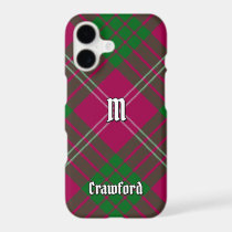 Clan Crawford Tartan iPhone 17 Case