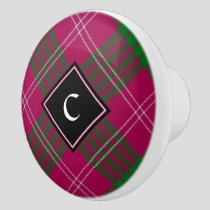 Clan Crawford Tartan Ceramic Knob