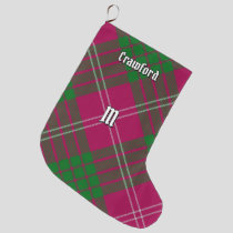 Clan Crawford Tartan Christmas Stocking