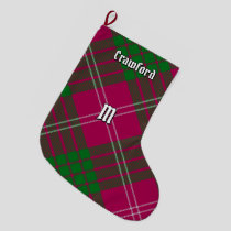 Clan Crawford Tartan Christmas Stocking