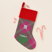 Clan Crawford Tartan Christmas Stocking