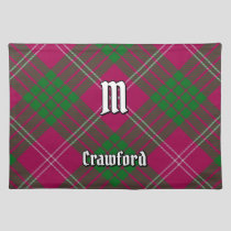 Clan Crawford Tartan Cloth Placemat