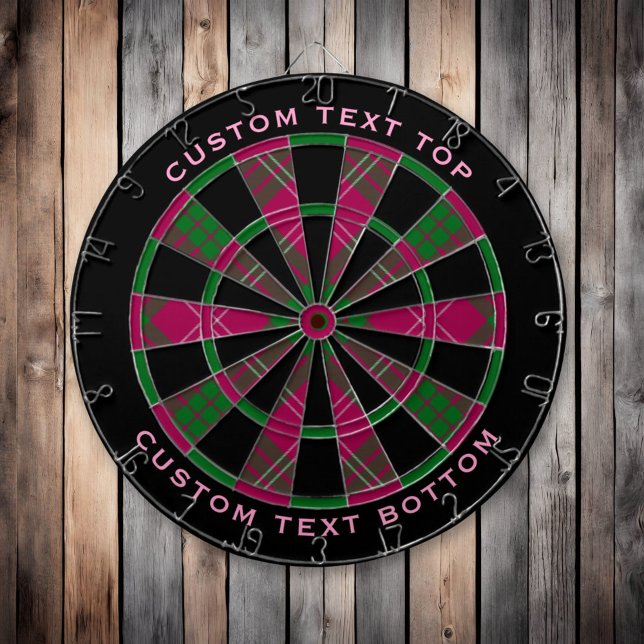 Clan Crawford Tartan Dart Board (Creator Uploaded)