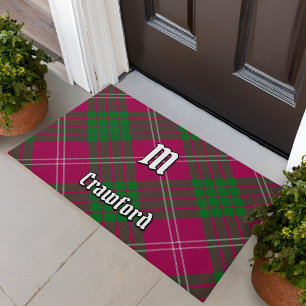 Clan Crawford Tartan Doormat