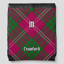 Clan Crawford Tartan Drawstring Bag