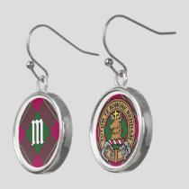 Clan Crawford Tartan Earrings