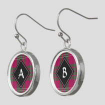 Clan Crawford Tartan Earrings