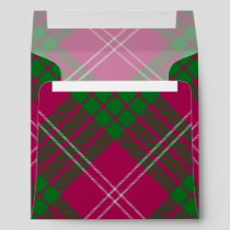 Clan Crawford Tartan Envelope