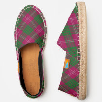 Clan Crawford Tartan Espadrilles