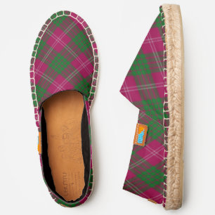 Clan Crawford Tartan Espadrilles