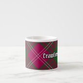 Clan Crawford Tartan Espresso Cup (Front)