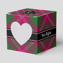 Clan Crawford Tartan Favor Box