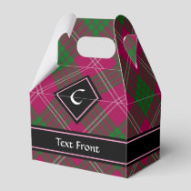 Clan Crawford Tartan Favor Box