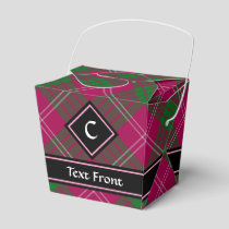 Clan Crawford Tartan Favor Box