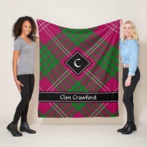 Clan Crawford Tartan Fleece Blanket