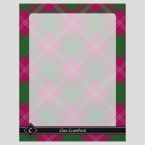 Clan Crawford Tartan Flyer