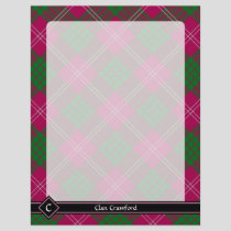 Clan Crawford Tartan Flyer