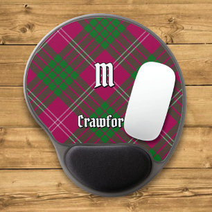 Clan Crawford Tartan Gel Mouse Pad