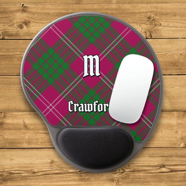 Clan Crawford Tartan Gel Mouse Pad (Creator Uploaded)