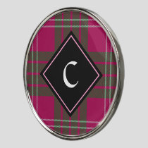 Clan Crawford Tartan Golf Ball Marker