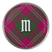 Clan Crawford Tartan Golf Ball Marker (Front)
