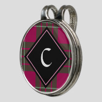 Clan Crawford Tartan Golf Hat Clip