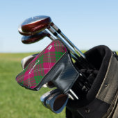 Clan Crawford Tartan Golf Head Cover (In Situ)