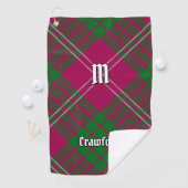 Clan Crawford Tartan Golf Towel (InSitu)