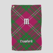 Clan Crawford Tartan Golf Towel