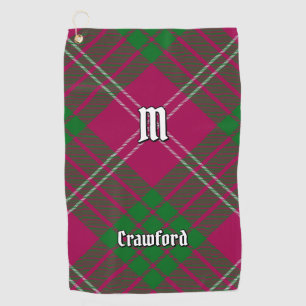 Clan Crawford Tartan Golf Towel