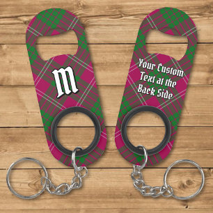 Clan Crawford Tartan Keychain Bottle Opener