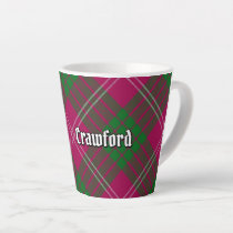 Clan Crawford Tartan Latte Mug