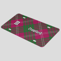 Clan Crawford Tartan License Plate