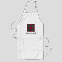 Clan Crawford Tartan Long Apron