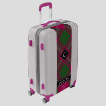 Clan Crawford Tartan Luggage