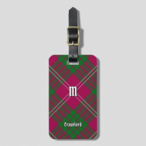 Clan Crawford Tartan Luggage Tag