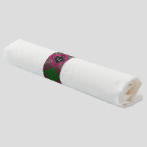 Clan Crawford Tartan Napkin Bands
