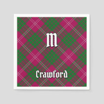 Clan Crawford Tartan Napkins