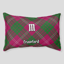 Clan Crawford Tartan Pet Bed