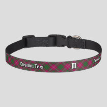 Clan Crawford Tartan Pet Collar