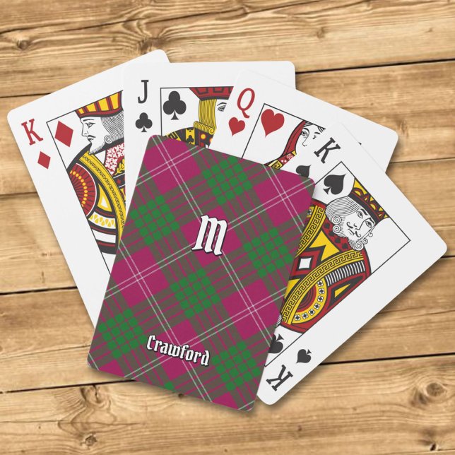 Clan Crawford Tartan Playing Cards (Creator Uploaded)
