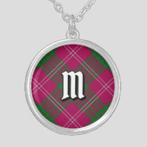 Clan Crawford Tartan Silver Plated Necklace