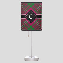 Clan Crawford Tartan Table Lamp